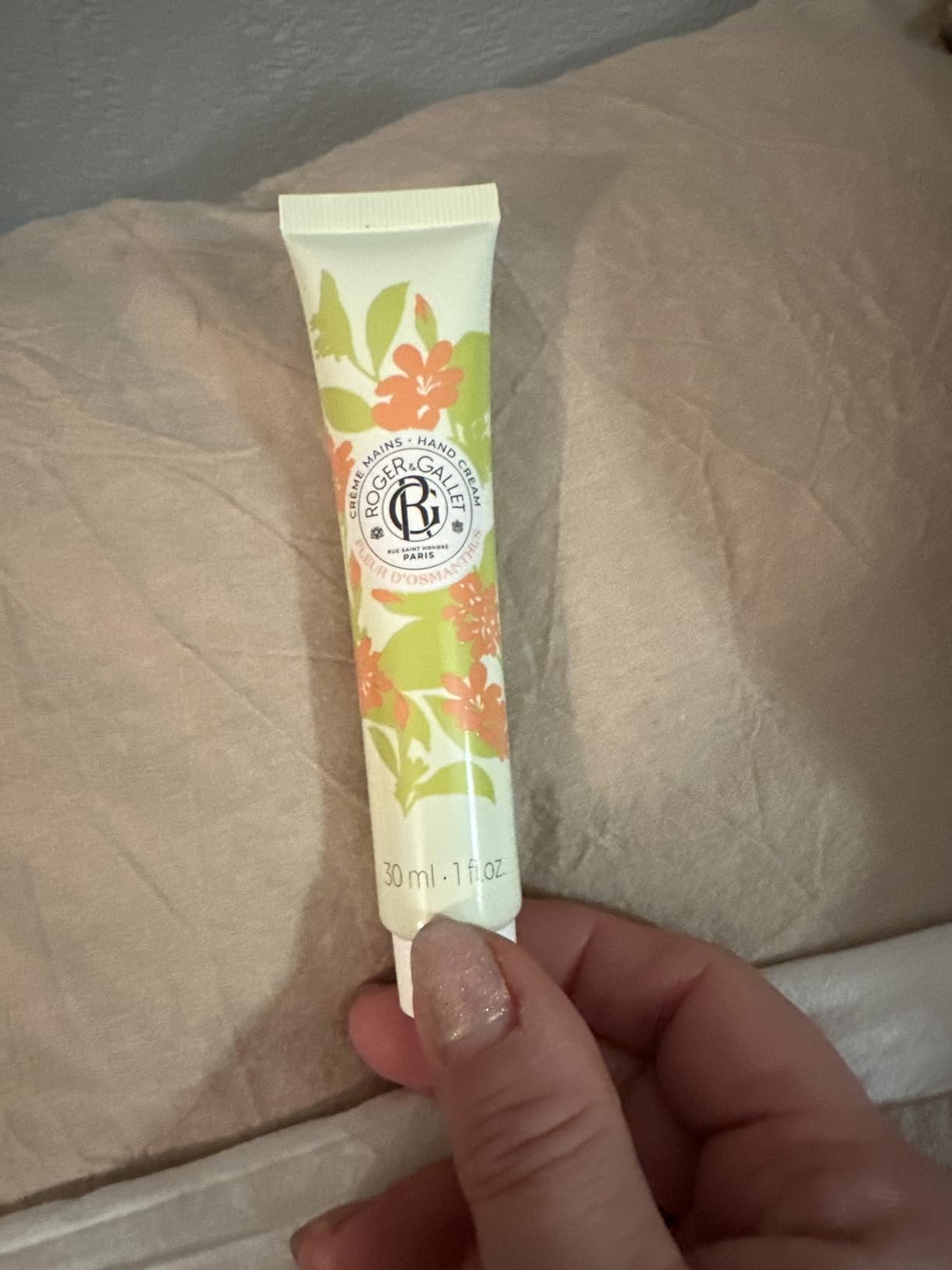 Roger&Gallet Fleur d'Osmanthus crème mains 30ml karité