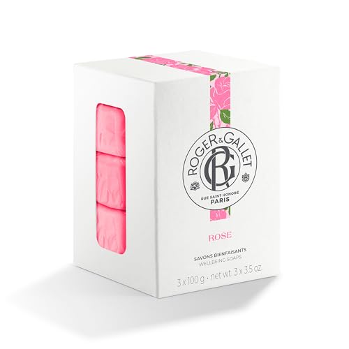 Roger & Gallet Rose Savon bienfaisant 100g mandarine musc