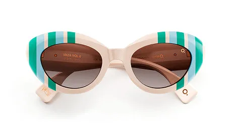 Etnia Barcelona Ibiza 13 lunettes de soleil WH/TQ 52