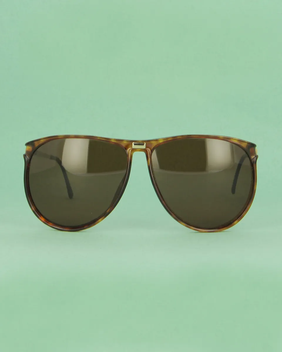 Viennaline 1301 lunettes de soleil aviateur écaille