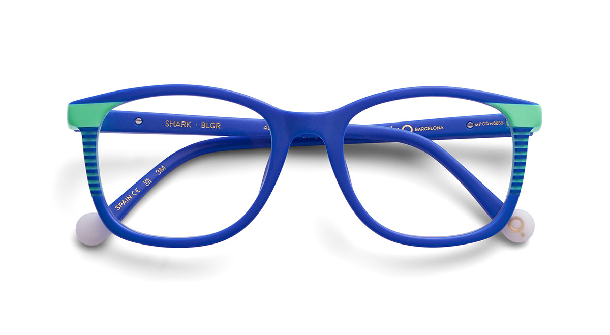 Etnia Barcelona Shark lunettes enfant rouges calibre 48
