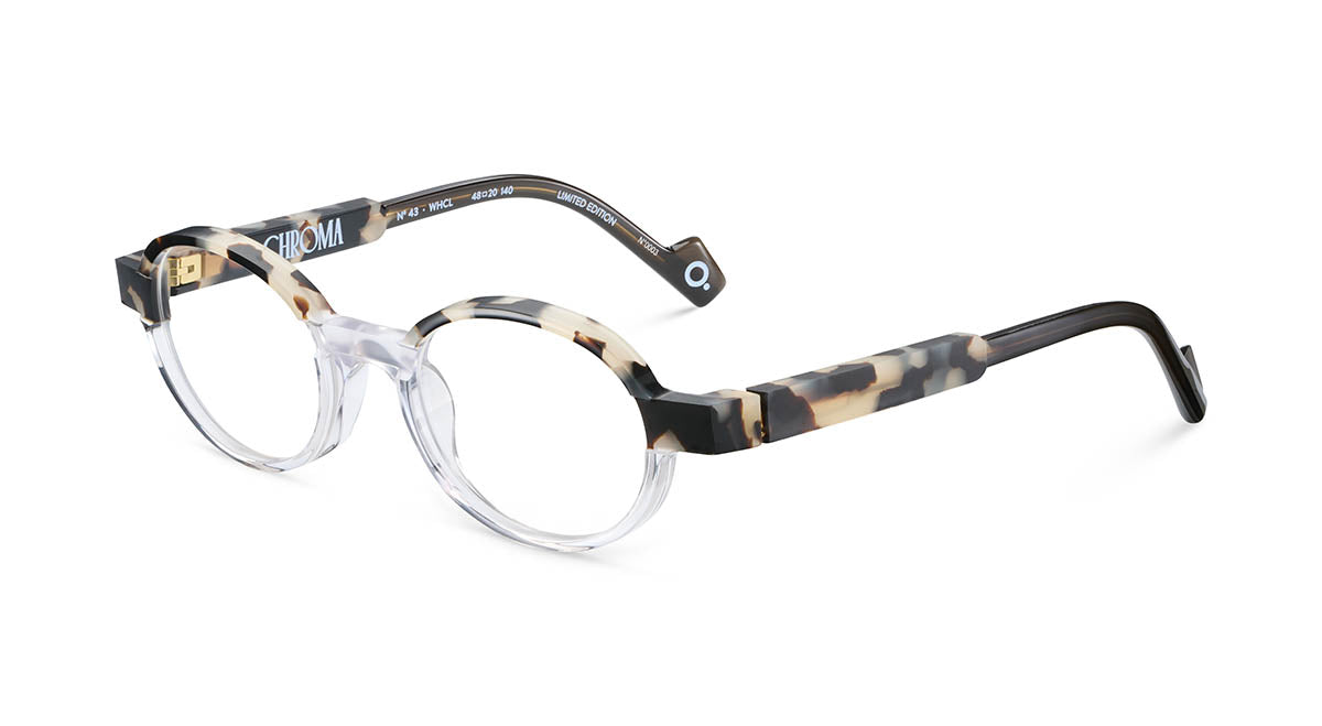 Etnia Barcelona Chroma N43 lunettes de vue noir BK calibre 48