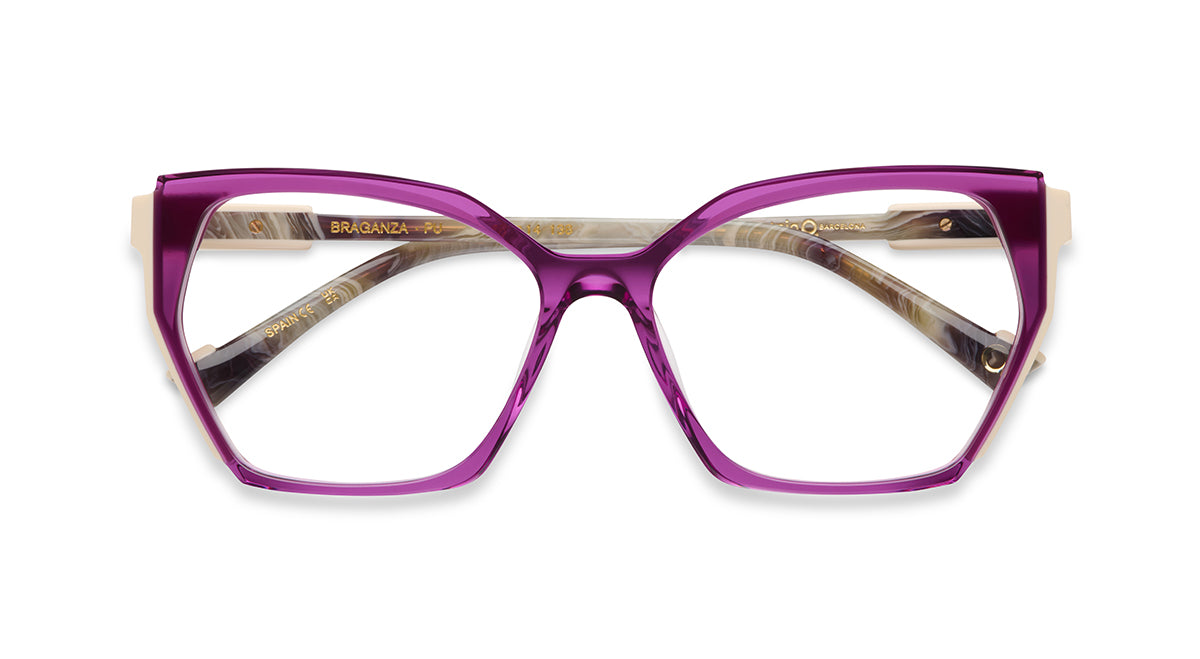 Etnia Barcelona Braganza lunettes de vue WH/BK M 55 confort visuel