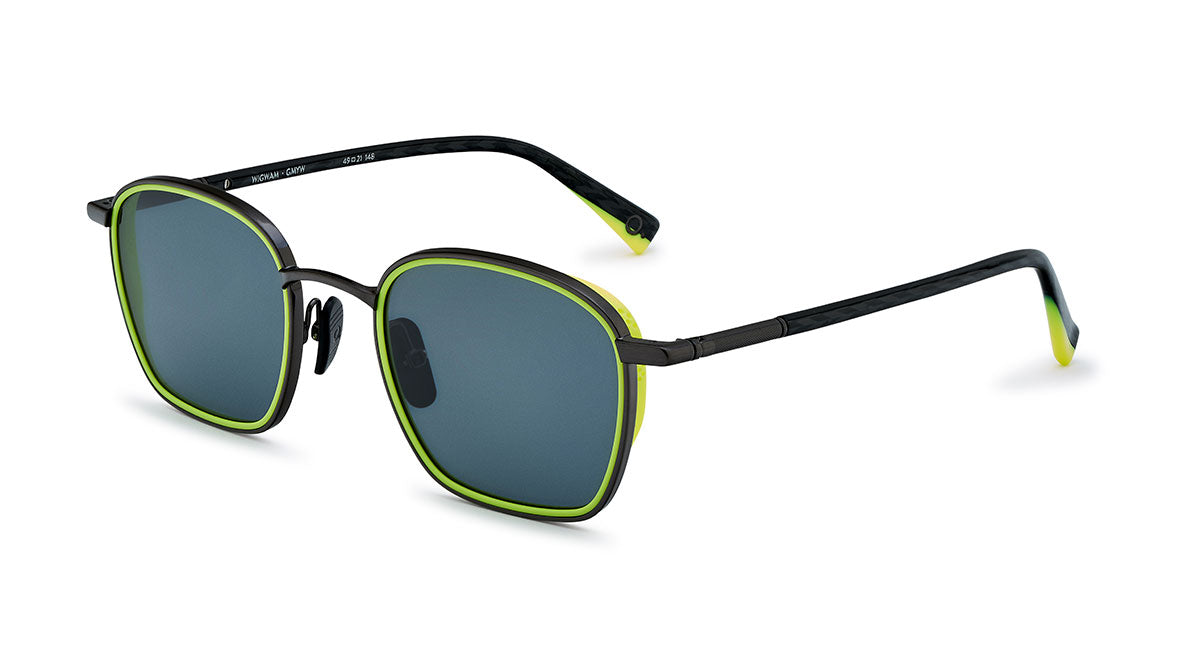 Etnia Barcelona Wigwam Sun lunettes de soleil BL/HV polarisé 49