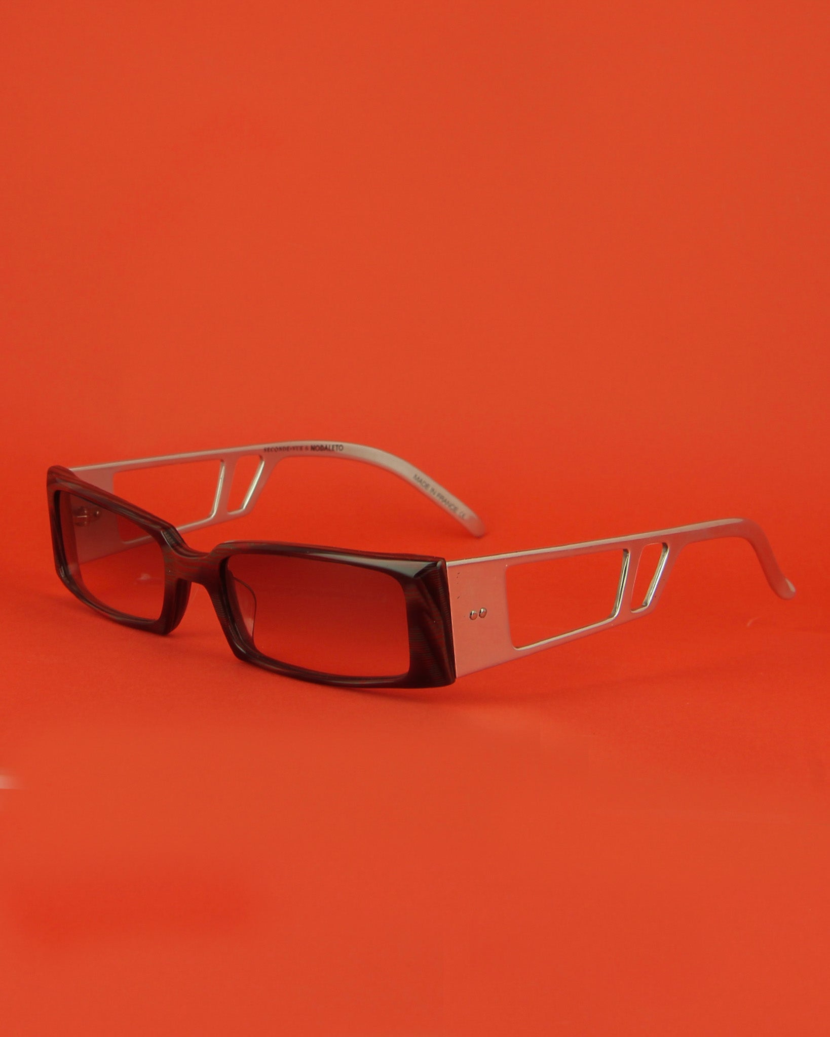 Seconde Vue for Noda Los Angeles lunettes soleil bordeaux