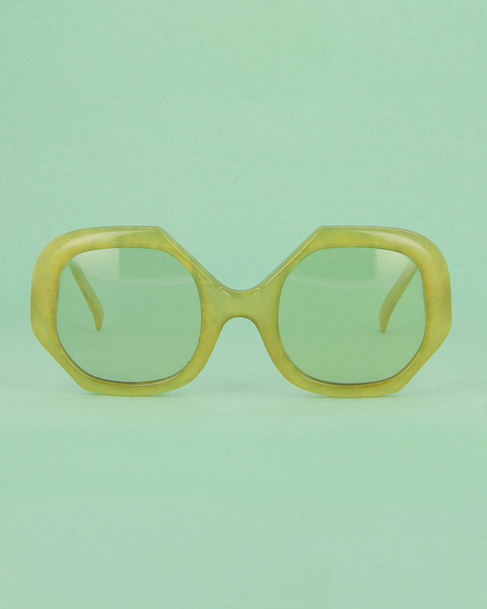 Christian Dior 2031 lunettes de vue oversize vert