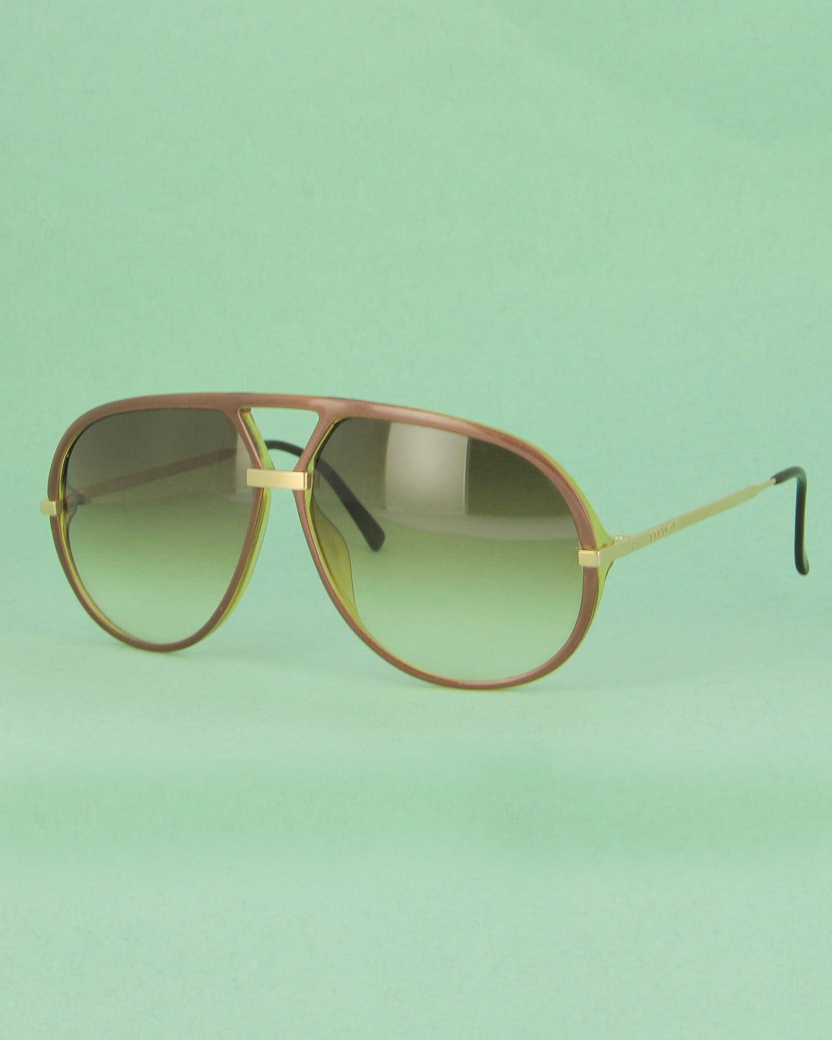 Playboy 4576 lunettes de soleil aviator bronze marron