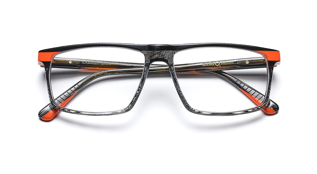 Etnia Barcelona Charles lunettes de vue BK/CH 56 monture homme